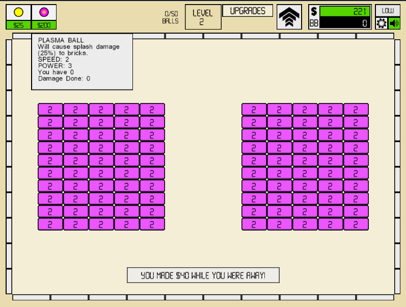 Idle Breakout Cheat Codes