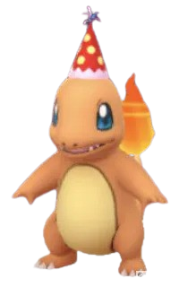 Party Hat Red Charmander