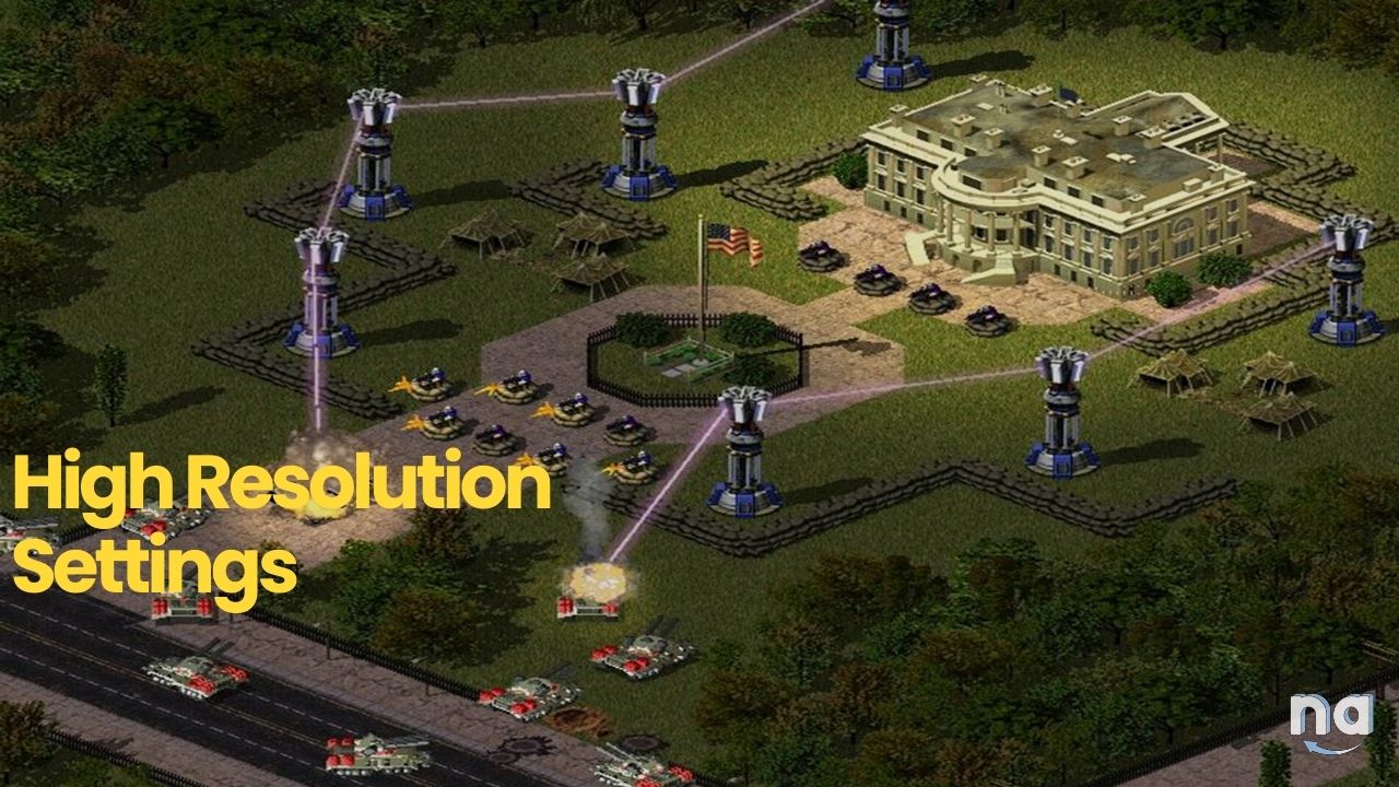 Command Conquer Red Alert 2 High Resolution Settings