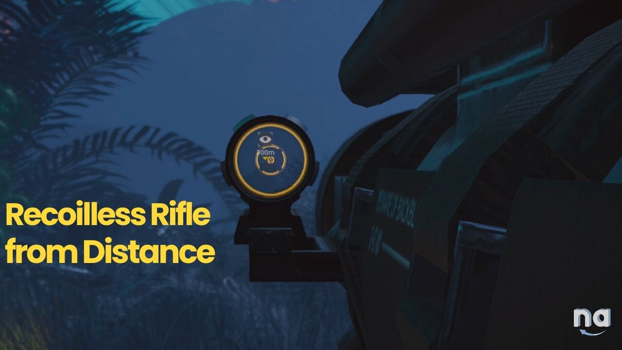 Helldivers 2 Recoilless Rifle from Distance