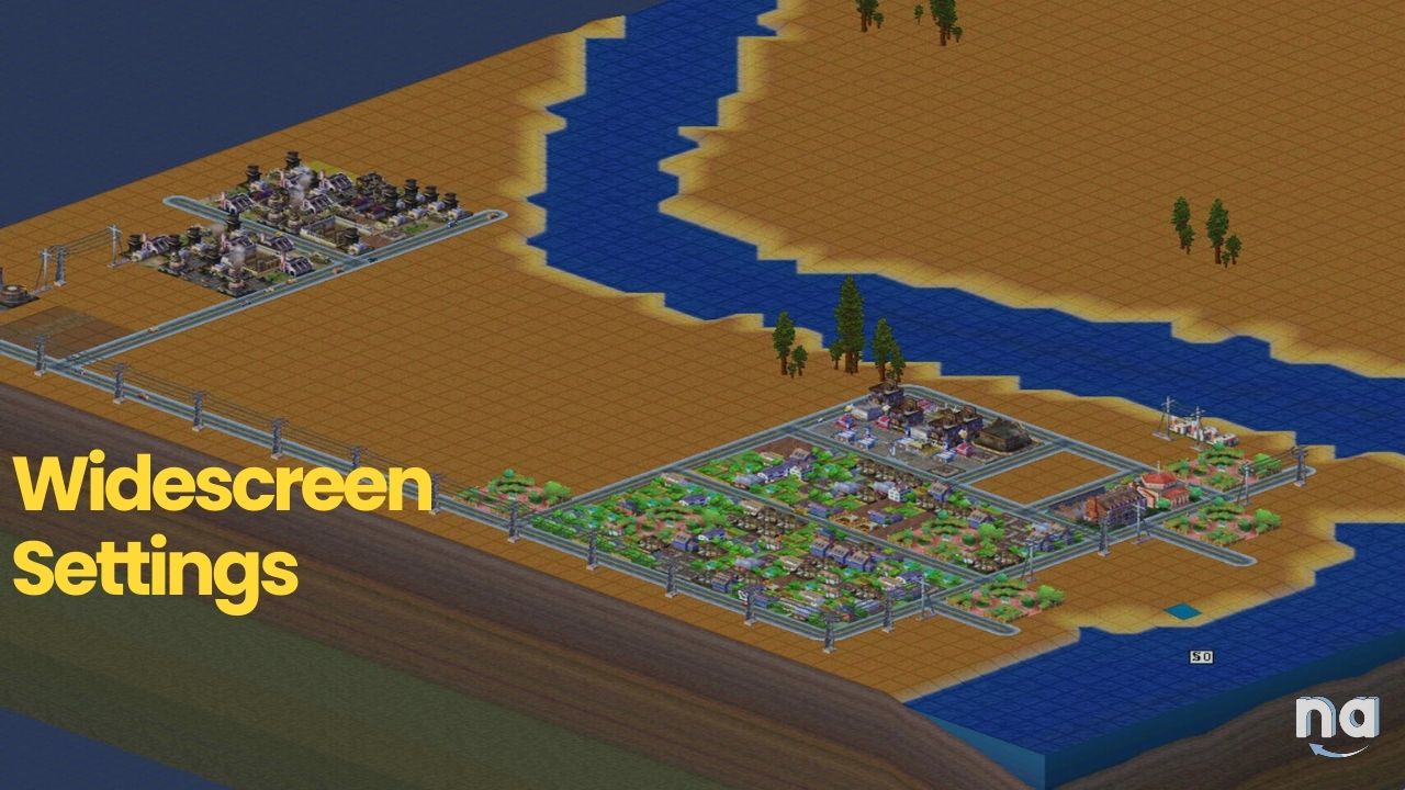 Sim City 3000 Unlimited Widescreen Settings