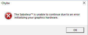 FIX Unable to Initialize Graphics Hardware