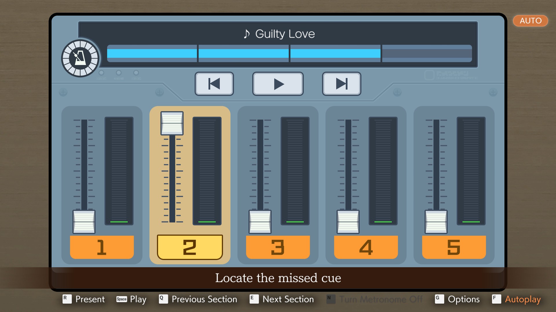 Apollo Justice: Ace Attorney Mixing Board