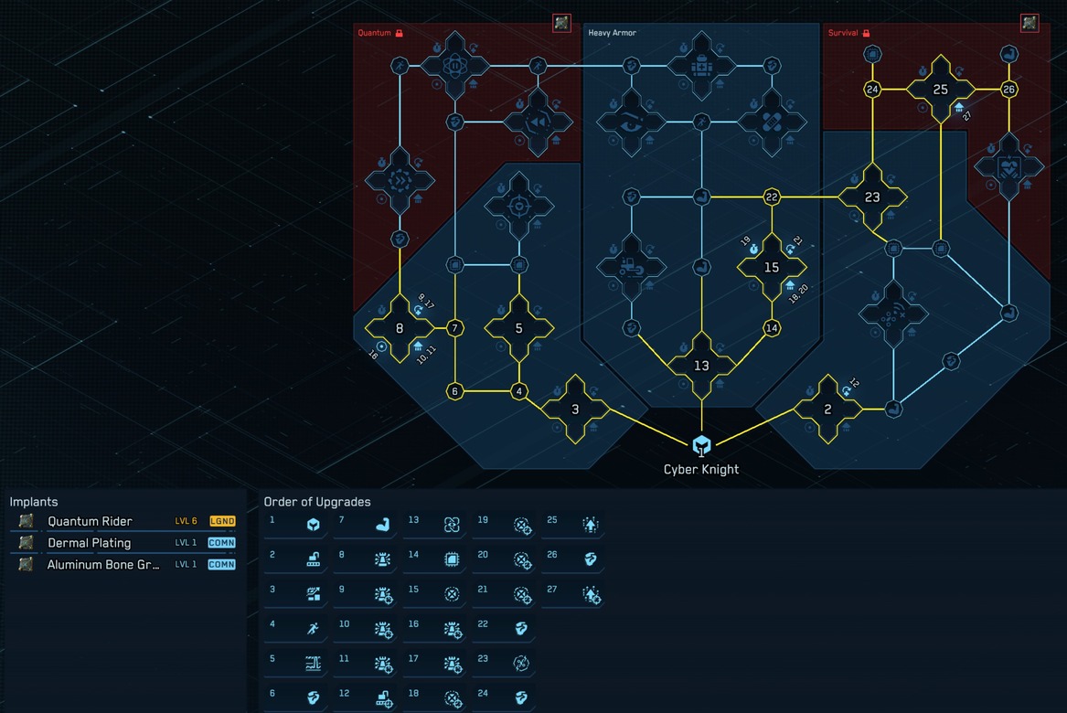 Cyberknight Build: The Immortal