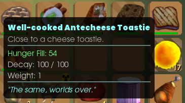 Well Cooked Antecheese Toastie