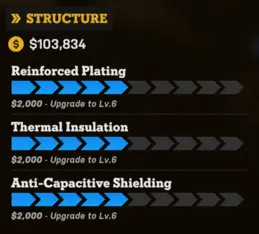 Structure Upgrades (ST1-3)